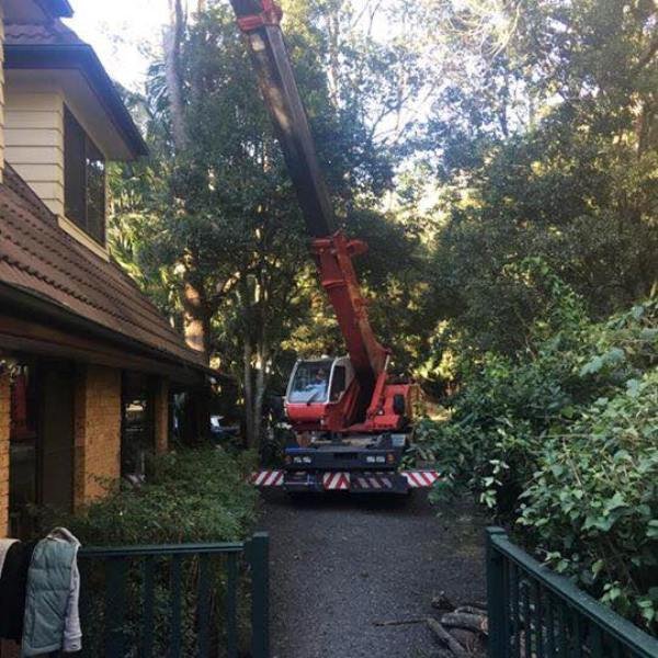 Crane lift project photo 2